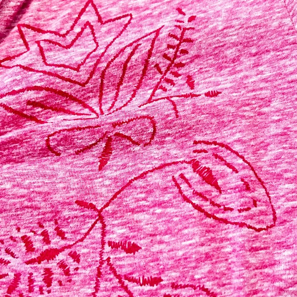 NEW PHOTOS! POLO TOP, SHORT SLEEVE, FUSCHIA, SIZE 4X, POLYESTER/COTTON/RAYON, - Picture 5 of 10